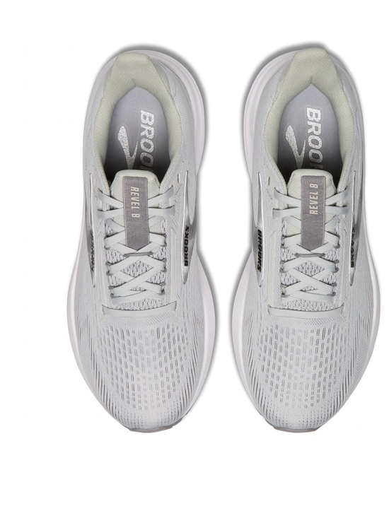 Brooks Shoes - Brooks Revel 8 Women's Running Shoes - Light Gray